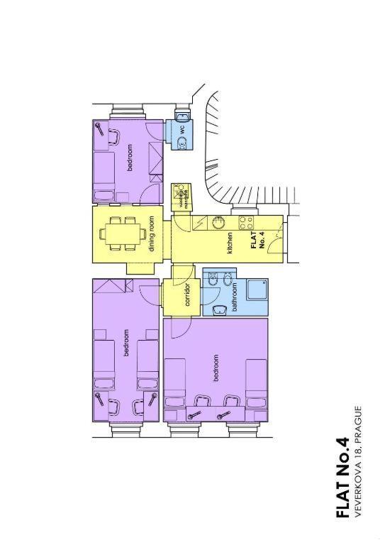 Letna Apartments Prag Eksteriør billede